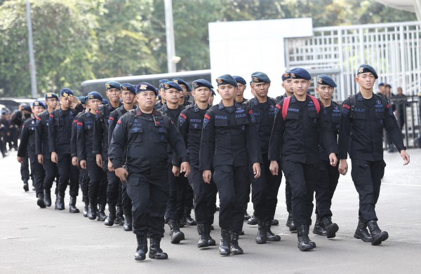 Sân Gelora Bung Karno rầm rộ triển khai an ninh bảo vệ tuyển Việt Nam