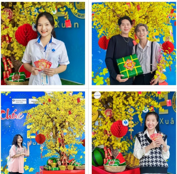 Sinh viên thích thú Sinh viên thích thú