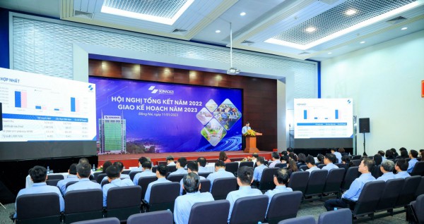 Sonadezi ghi nhận doanh thu kỷ lục, đặt mục tiêu phát triển an toàn trong năm 2023 Sonadezi ghi nhận doanh thu kỷ lục, đặt mục tiêu phát triển an toàn trong năm 2023
