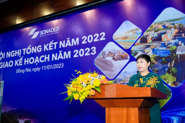 Sonadezi ghi nhận doanh thu kỷ lục, đặt mục tiêu phát triển an toàn trong năm 2023 Sonadezi ghi nhận doanh thu kỷ lục, đặt mục tiêu phát triển an toàn trong năm 2023