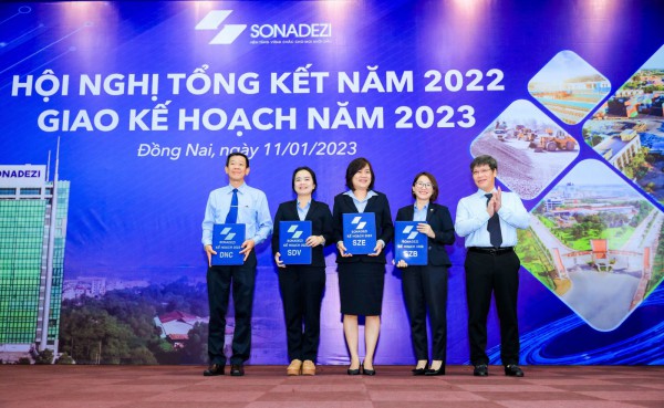 Sonadezi ghi nhận doanh thu kỷ lục, đặt mục tiêu phát triển an toàn trong năm 2023 Sonadezi ghi nhận doanh thu kỷ lục, đặt mục tiêu phát triển an toàn trong năm 2023