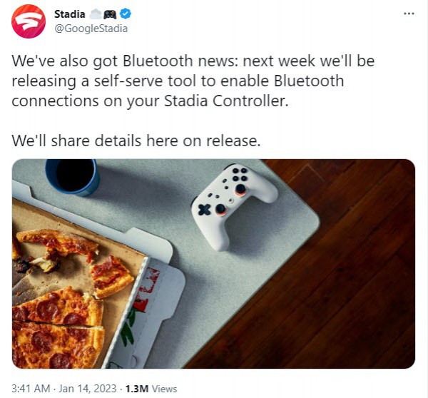 Tay cầm điều khiển Google Stadia sẽ tương thích với các thiết bị khác