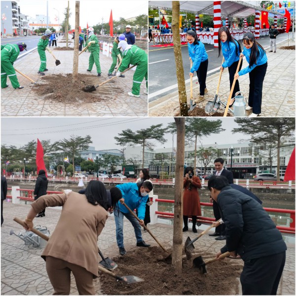 Thành phố Thái Bình tổ chức “Tết trồng cây đời đời nhớ ơn Bác Hồ” dịp xuân Quý Mão