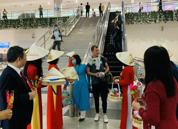 TP.HCM đón khách quốc tế 