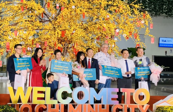 TP.HCM đón khách quốc tế 