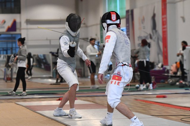 Đấu kiếm Việt Nam: Quyết tâm giữ vững vị thế trên đấu trường SEA Games - Ảnh 2.