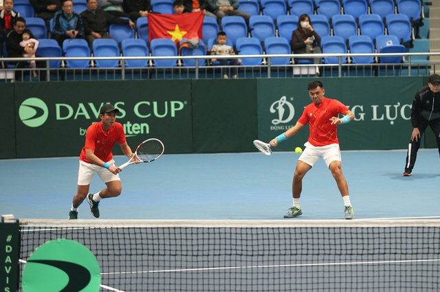 Đội tuyển Việt Nam dừng chân tại Vòng Play-off Davis Cup nhóm II - Ảnh 1.