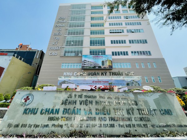 Bệnh viện Nhân dân 115 khánh thành khu kỹ thuật cao có sân đỗ trực thăng