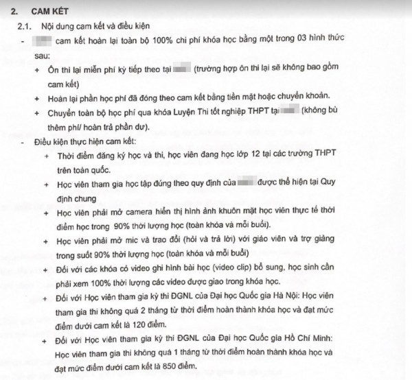 Cẩn trọng với chiêu trò quảng cáo luyện thi đánh giá năng lực Cẩn trọng với chiêu trò quảng cáo luyện thi đánh giá năng lực