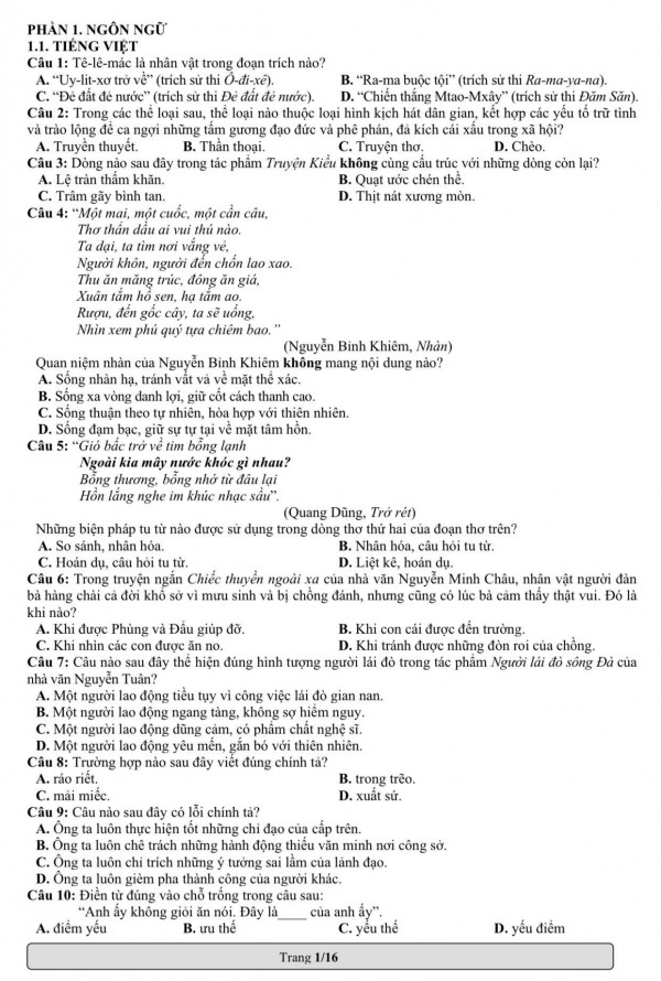 Có gì mới trong đề thi mẫu đánh giá năng lực ĐH Quốc gia TP.HCM 2023?