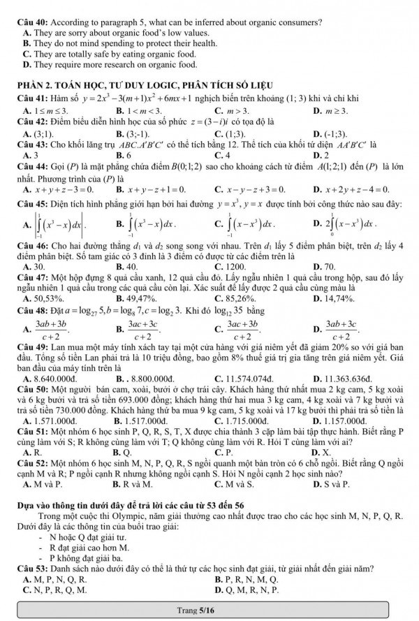 Có gì mới trong đề thi mẫu đánh giá năng lực ĐH Quốc gia TP.HCM 2023?