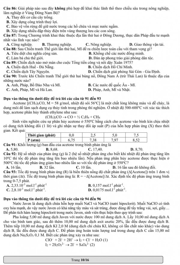 Có gì mới trong đề thi mẫu đánh giá năng lực ĐH Quốc gia TP.HCM 2023?