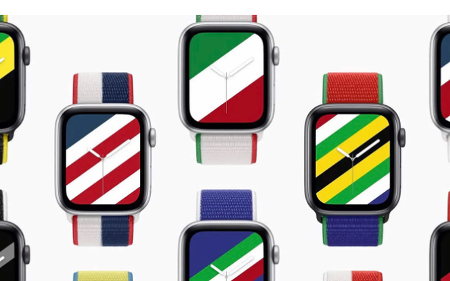 Dây đeo Apple Watch có thể đổi màu theo trang phục