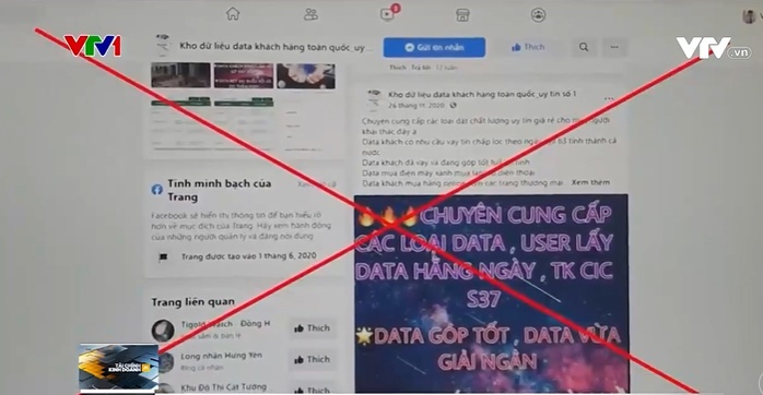 Dữ liệu cá nhân rao bán công khai trên mạng, giá hàng chục triệu đồng