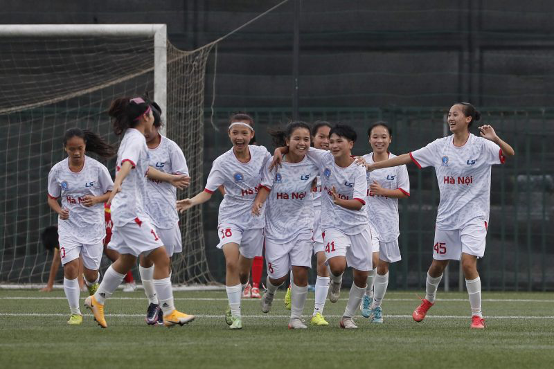 Giải bóng đá nữ vô địch U16 QG 2023 (23/2): Hà Nội tiếp tục dẫn đầu bảng xếp hạng