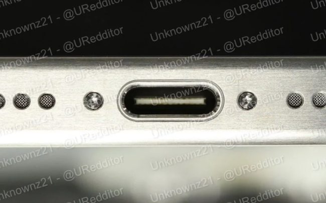 Hé lộ thiết kế  của iPhone 15 Pro với cổng USB-C