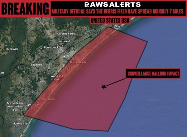 Quá trình Mỹ bắn hạ khinh khí cầu Trung Quốc