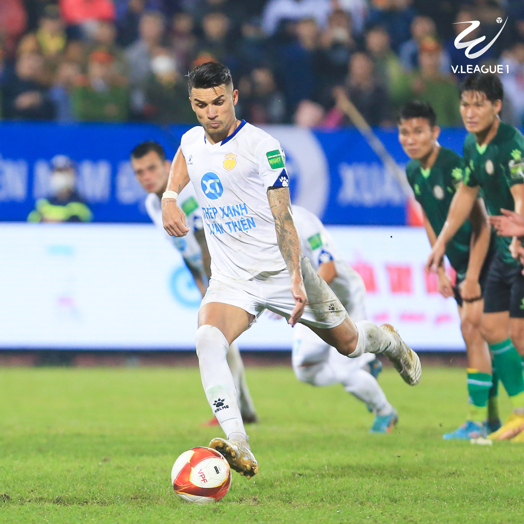 Thép Xanh Nam Định khởi đầu thuận lợi Thép Xanh Nam Định khởi đầu thuận lợi