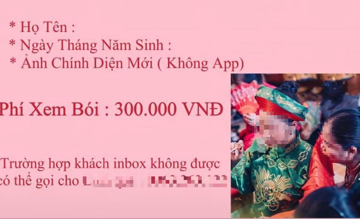 Tràn lan xem bói online trên mạng xã hội Tràn lan xem bói online trên mạng xã hội