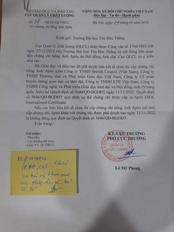 Vỡ kế hoạch du học, tốt nghiệp vì bị Hội đồng Anh cấp sai chứng chỉ