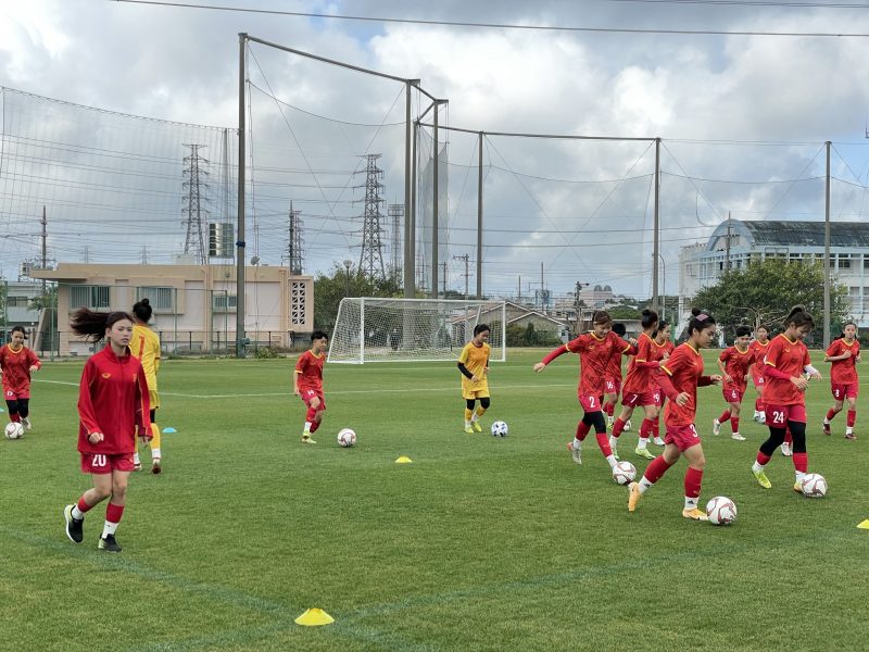 Đội tuyển U17 nữ Việt Nam đã có mặt ở đảo Okinawa (Nhật Bản) tham dự chương trình Jenesys 2022 Đội tuyển U17 nữ Việt Nam đã có mặt ở đảo Okinawa (Nhật Bản) tham dự chương trình Jenesys 2022