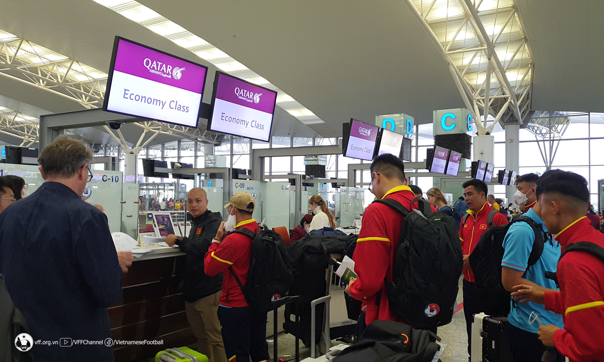 U23 Việt Nam lên đường sang Qatar