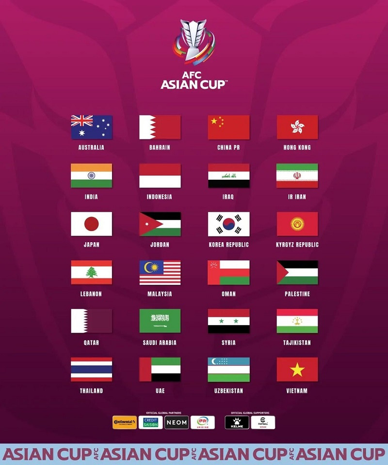 Chốt thời gian tổ chức Asian Cup 2023: Trùng dịp Tết Nguyên đán Chốt thời gian tổ chức Asian Cup 2023: Trùng dịp Tết Nguyên đán