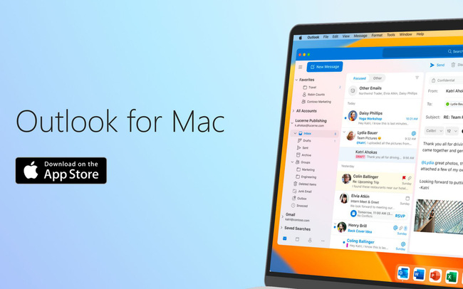 Microsoft miễn phí ứng dụng Outlook cho người dùng Mac