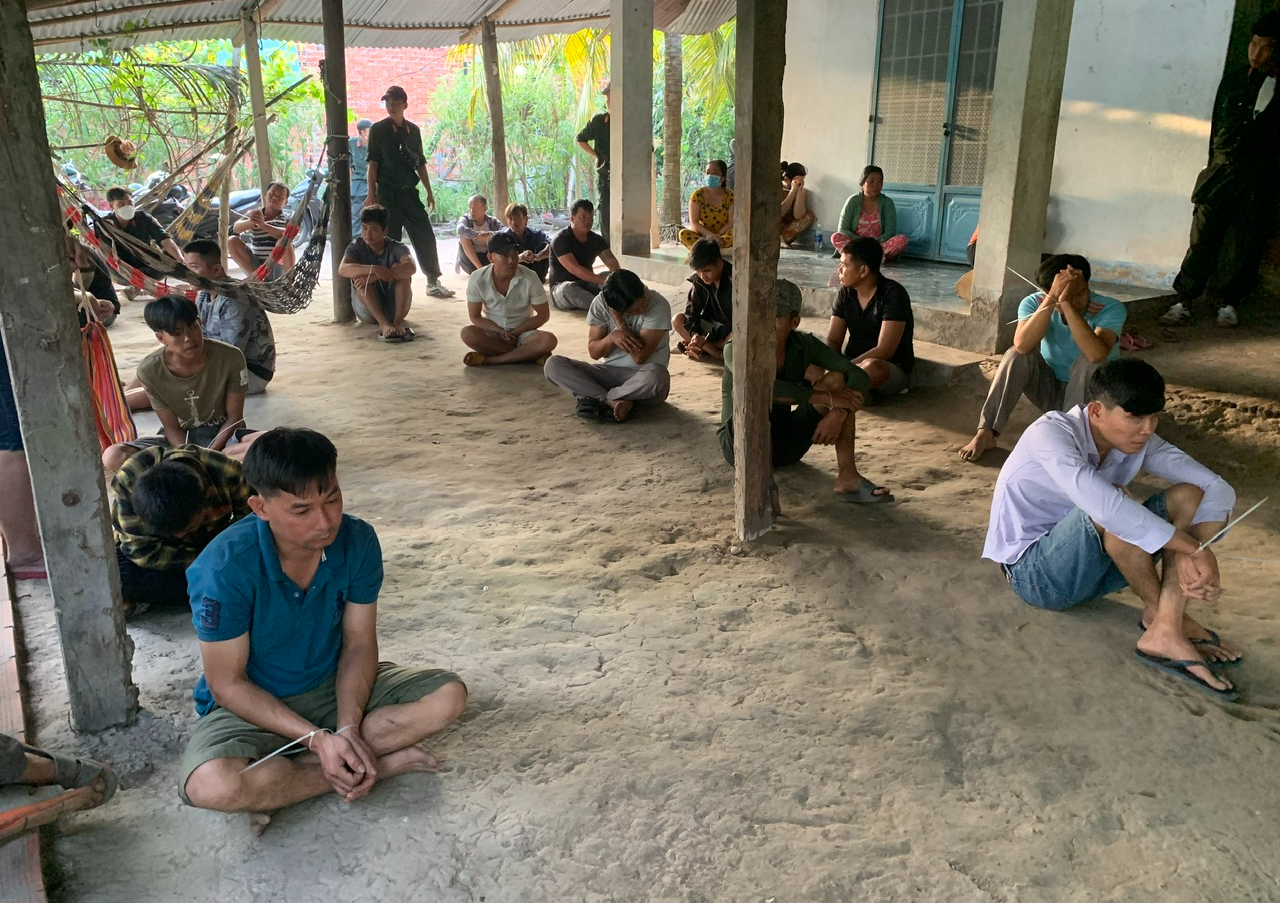 Tây Ninh: Triệt phá sòng tài xỉu Tây Ninh: Triệt phá sòng tài xỉu