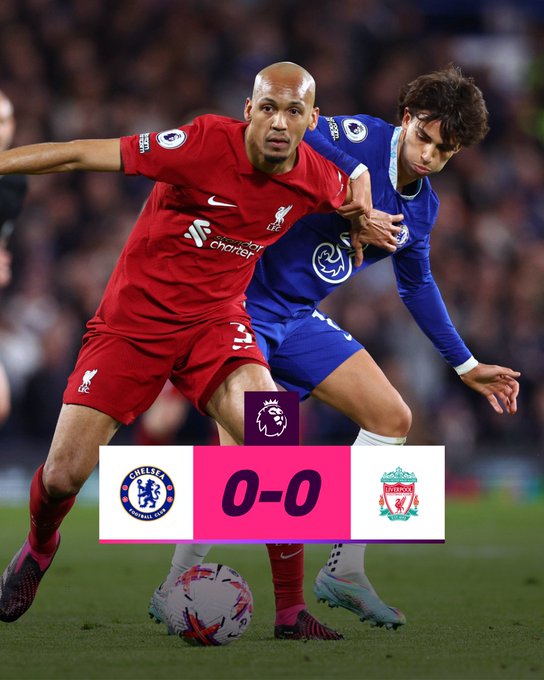 Đá bù vòng 8 Ngoại hạng Anh: Chelsea và Liverpool bất phân thắng bại