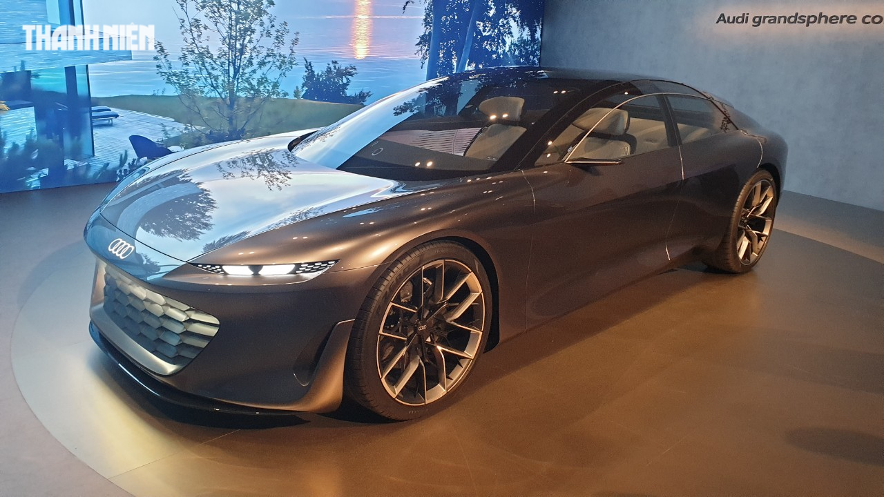 Cận cảnh Audi Grandsphere Concept, xe tương lai có một không hai trên thế giới Cận cảnh Audi Grandsphere Concept, xe tương lai có một không hai trên thế giới