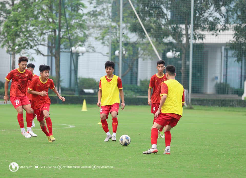 ĐT U17 Việt Nam tích cực rèn luyện, hướng tới VCK U17 châu Á 2023