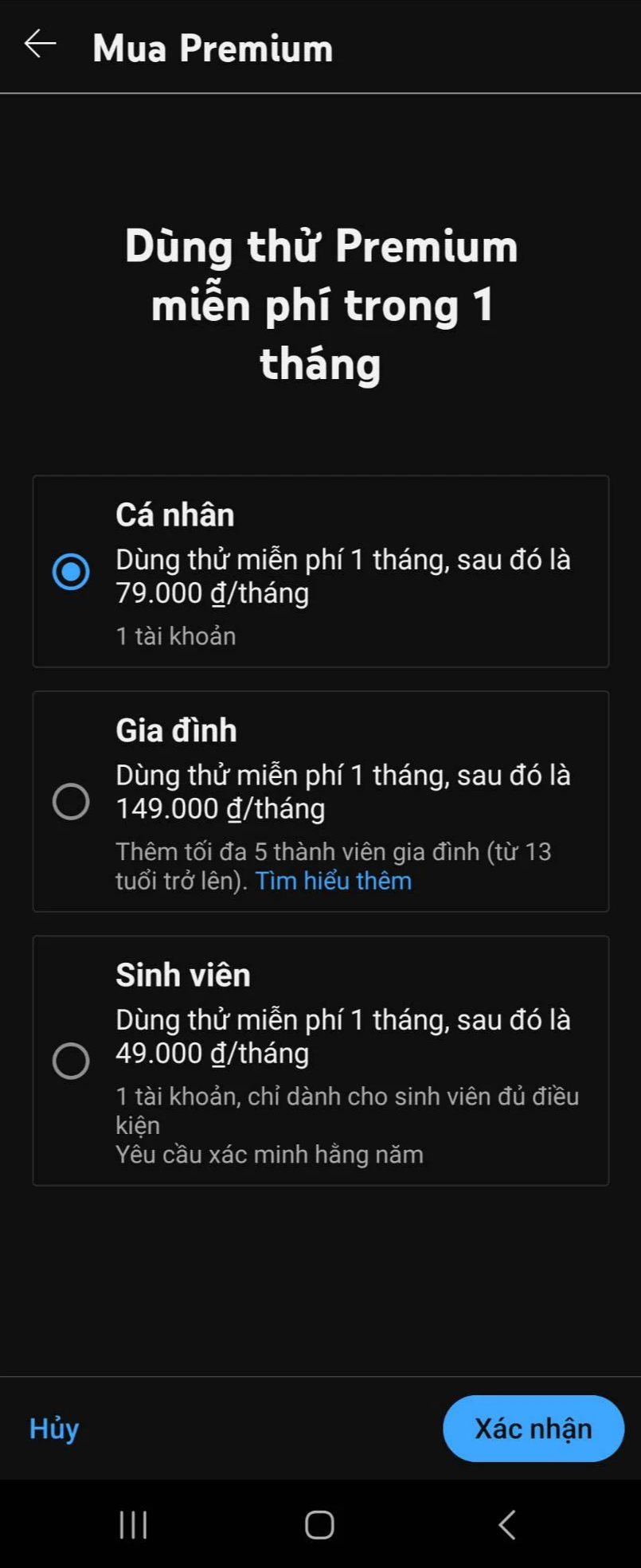 Người dùng Việt Nam đã có thể sử dụng đầy đủ tính năng của YouTube Premium mà không cần bật VPN