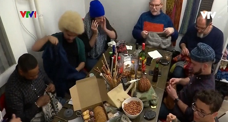 Câu lạc bộ đan len dành cho các quý ông