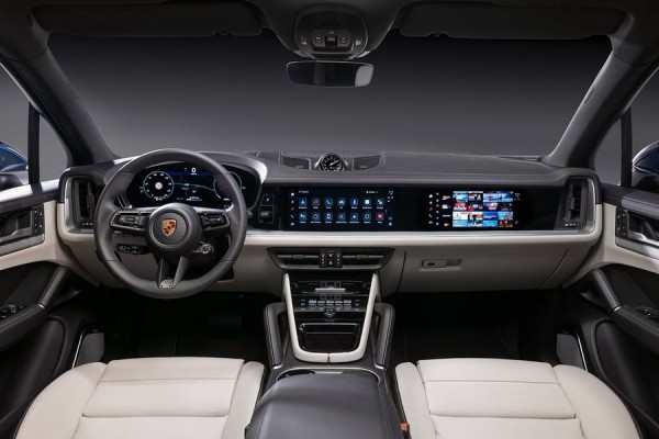 Porsche Cayenne 2024 nâng cấp nội thất 