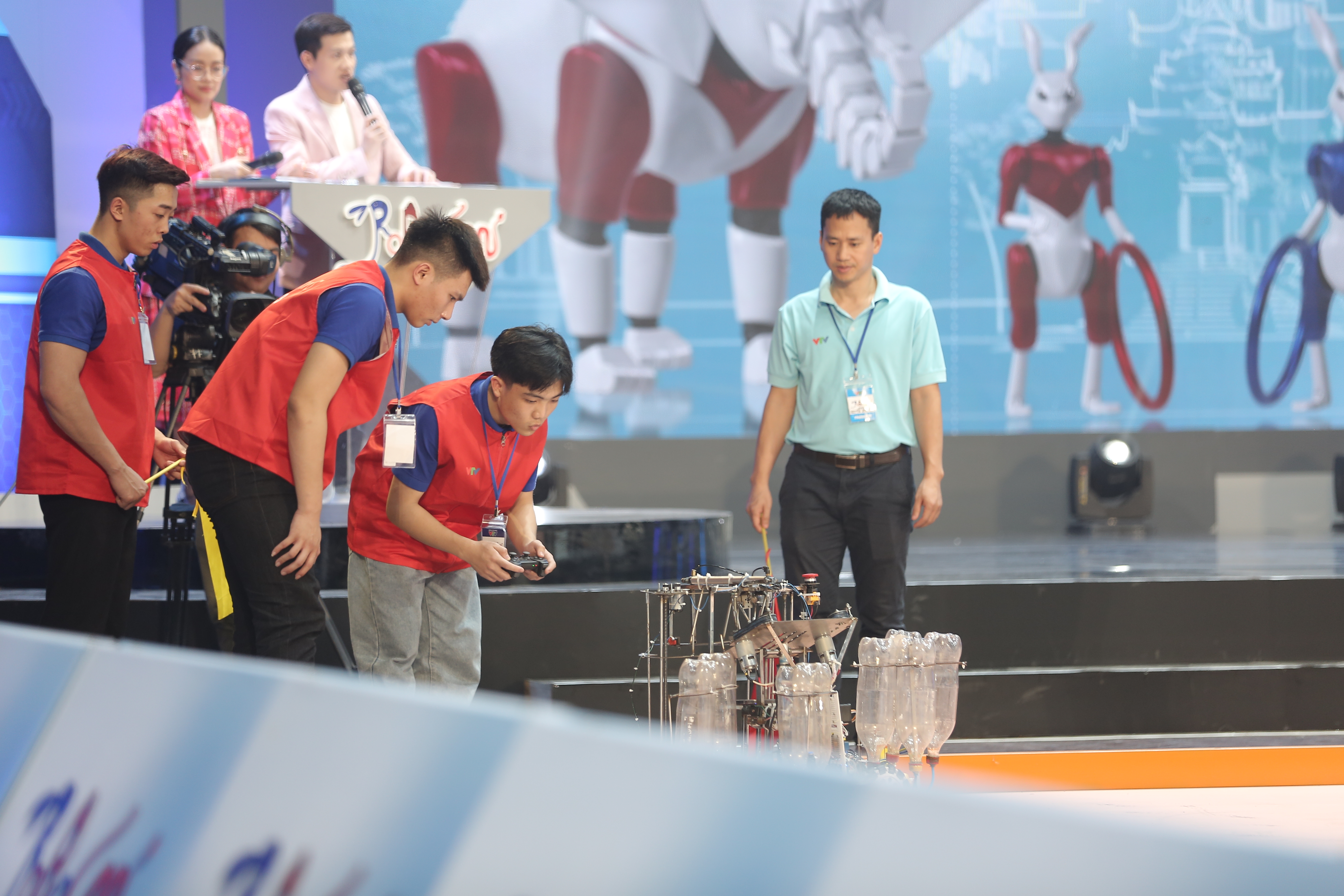 Robocon Việt Nam 2023: May mắn là yếu tố không thể thiếu để đi đến chiến thắng