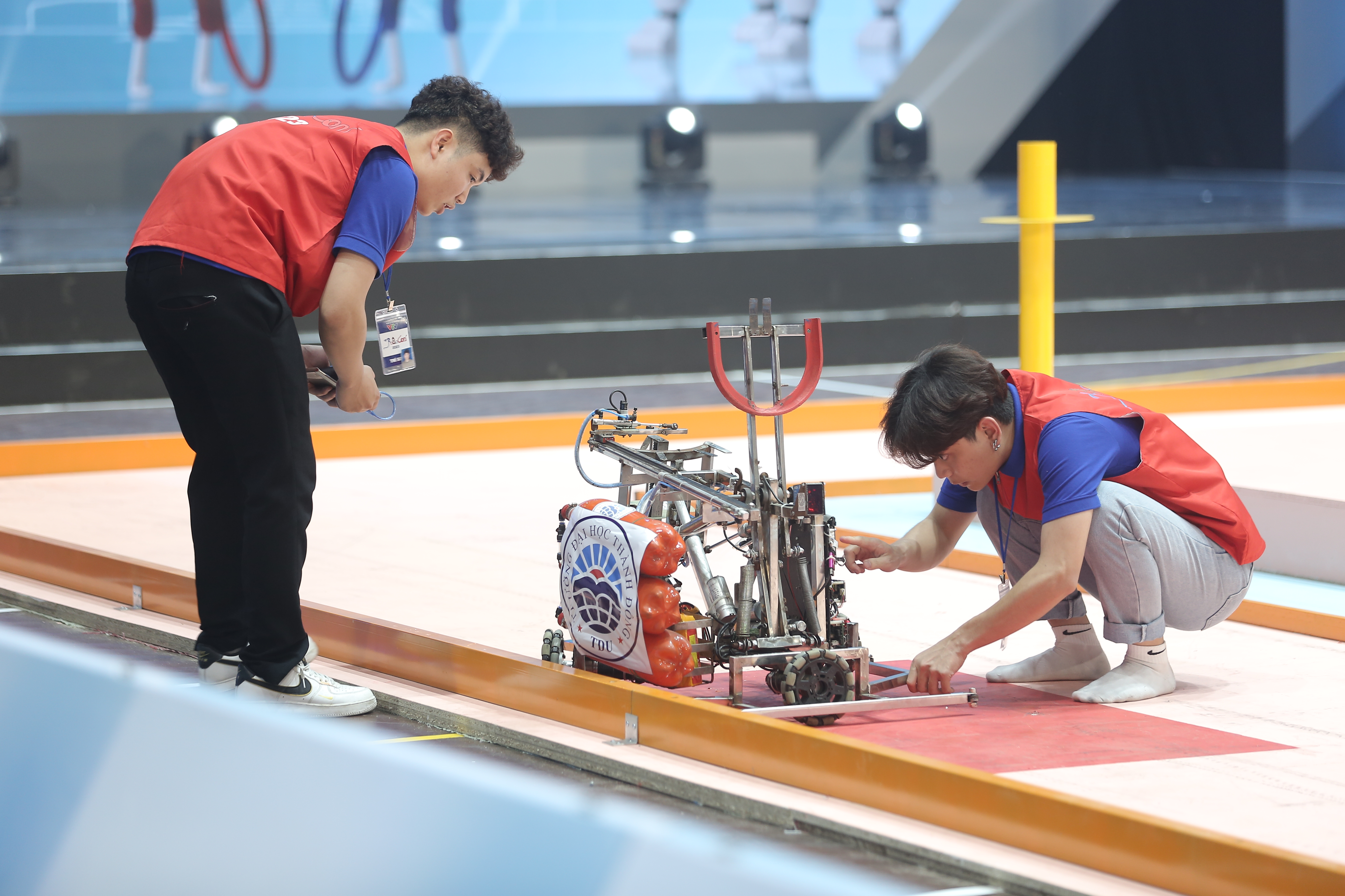 Robocon Việt Nam 2023: May mắn là yếu tố không thể thiếu để đi đến chiến thắng