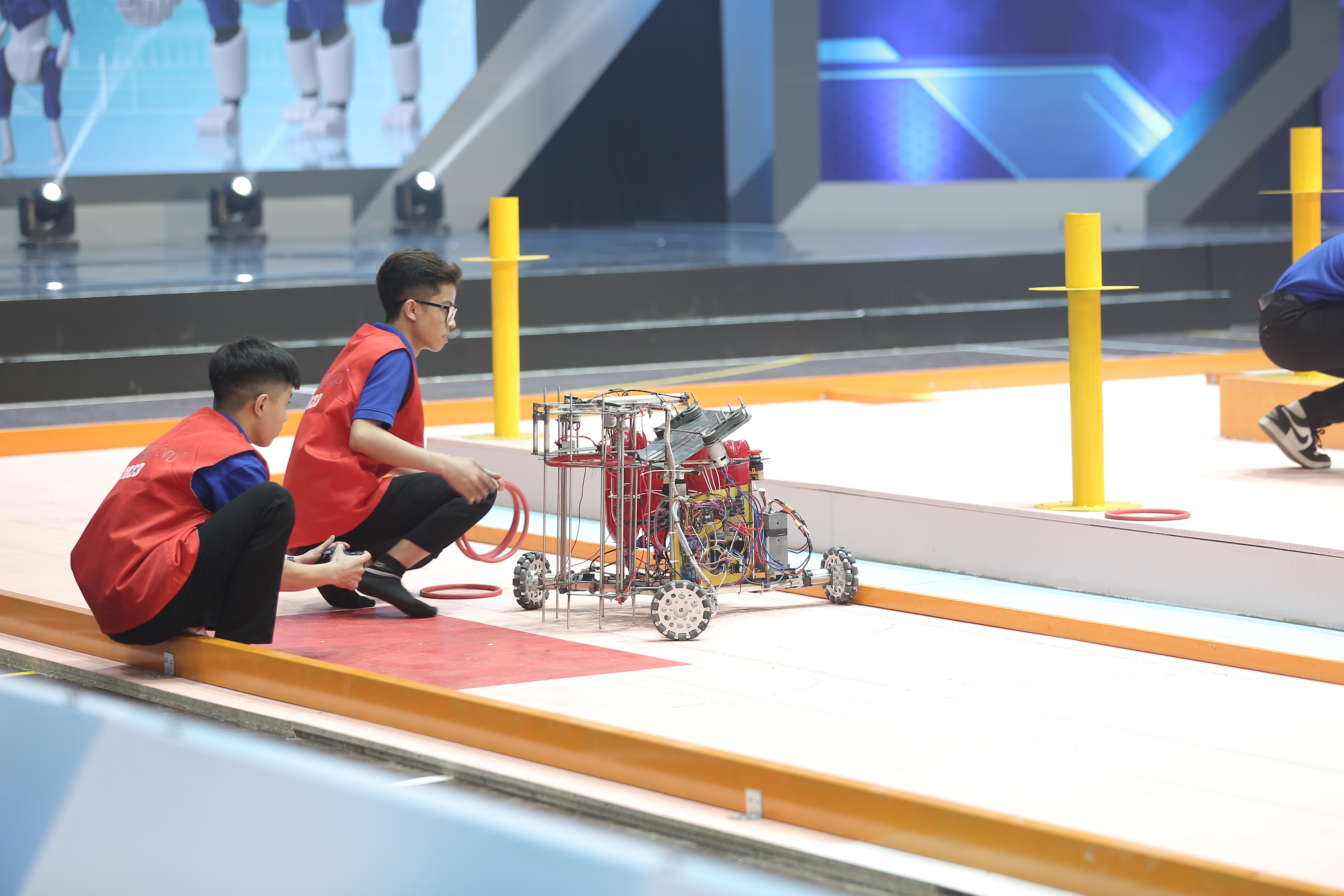 Robocon Việt Nam 2023: May mắn là yếu tố không thể thiếu để đi đến chiến thắng