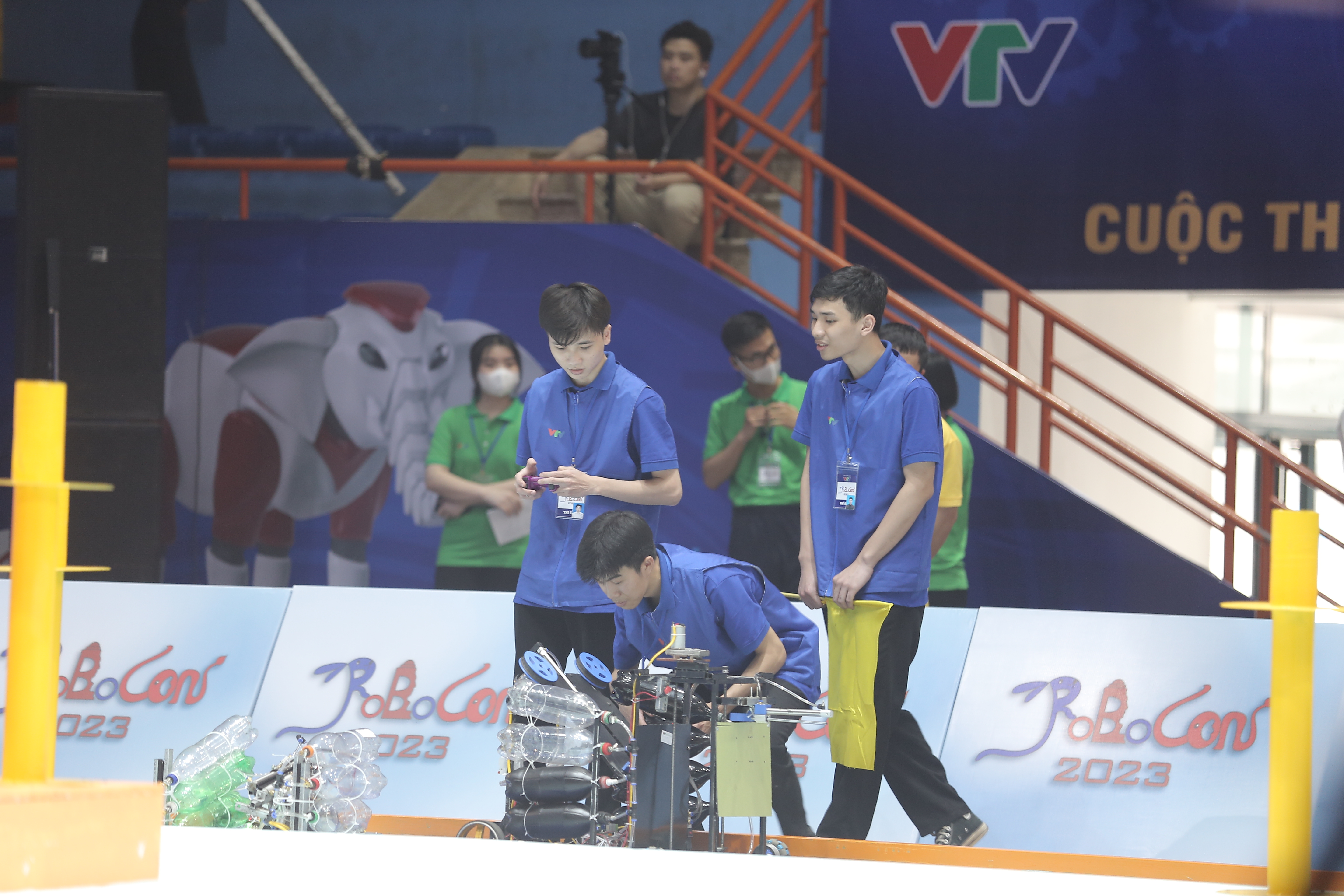 Robocon Việt Nam 2023: May mắn là yếu tố không thể thiếu để đi đến chiến thắng