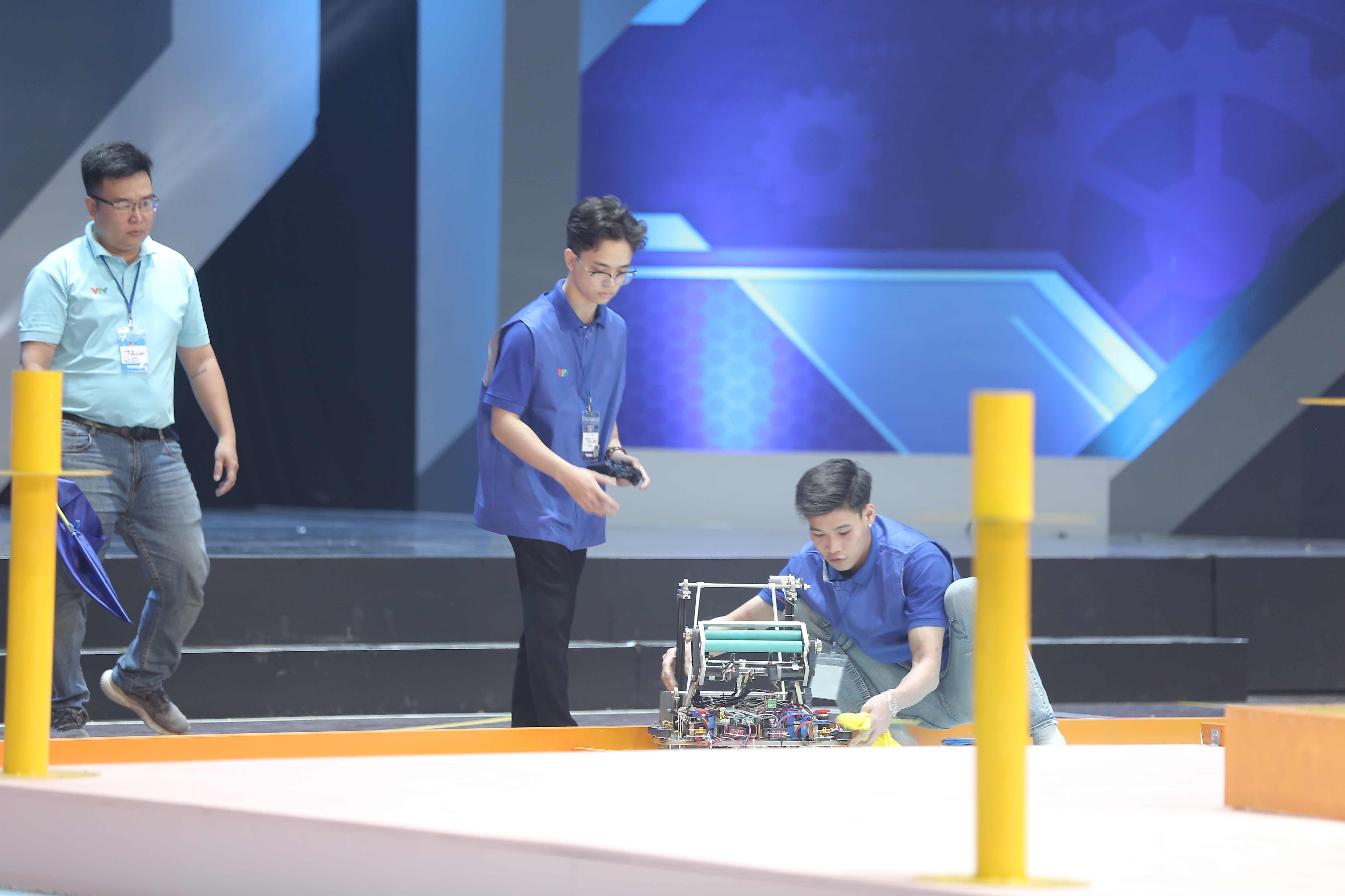 Robocon Việt Nam 2023: May mắn là yếu tố không thể thiếu để đi đến chiến thắng