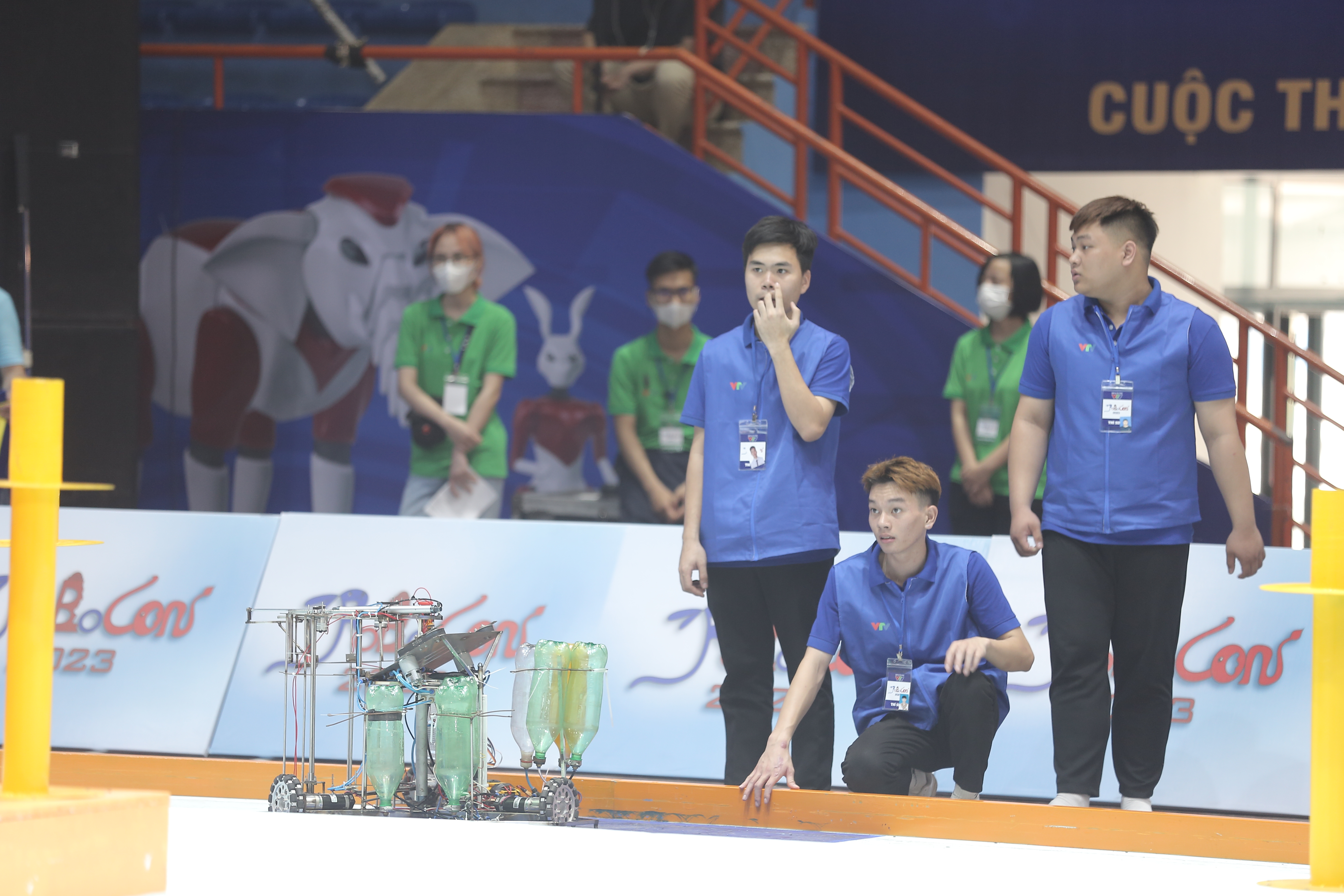 Robocon Việt Nam 2023: May mắn là yếu tố không thể thiếu để đi đến chiến thắng