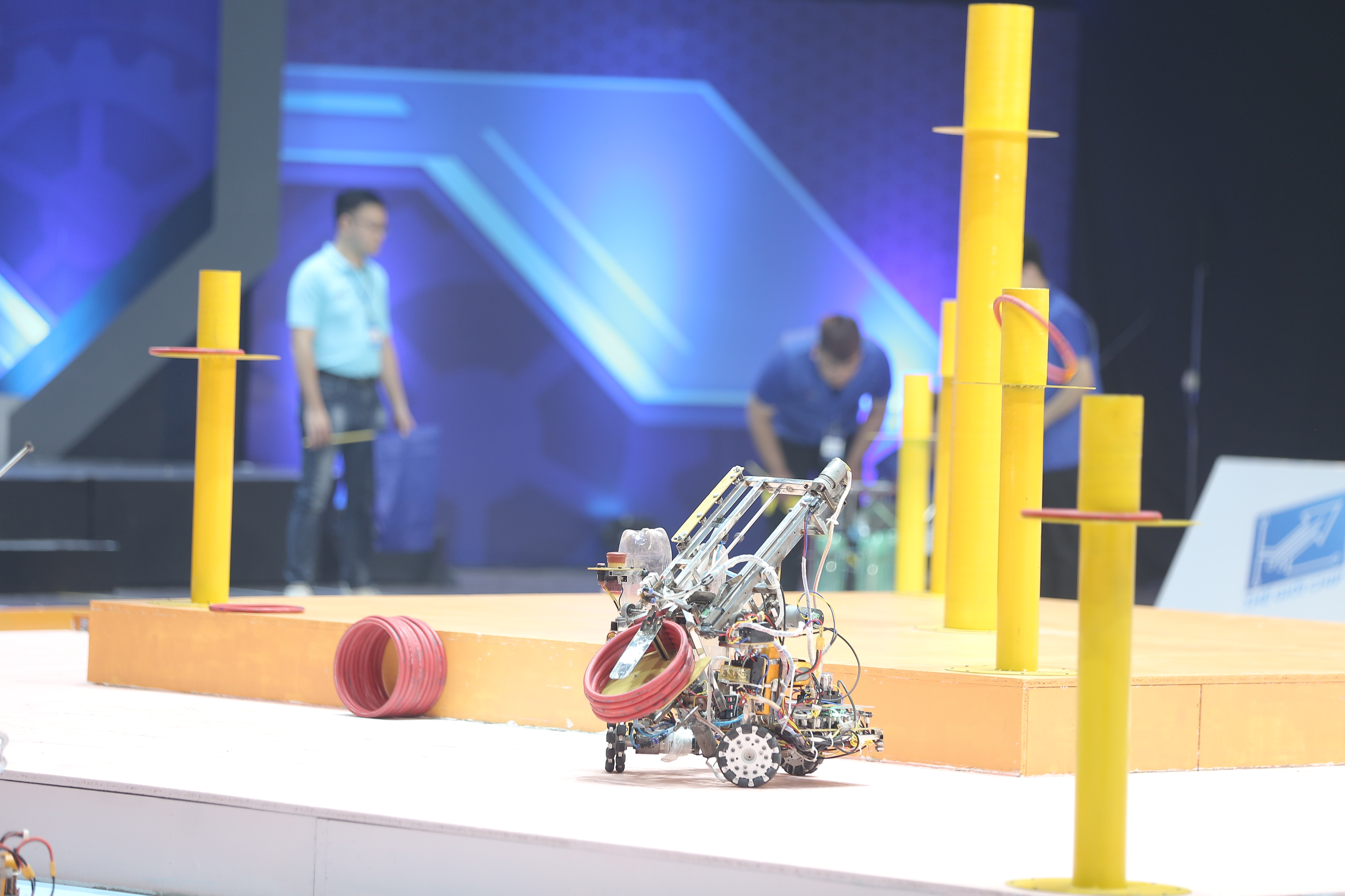 Robocon Việt Nam 2023: May mắn là yếu tố không thể thiếu để đi đến chiến thắng