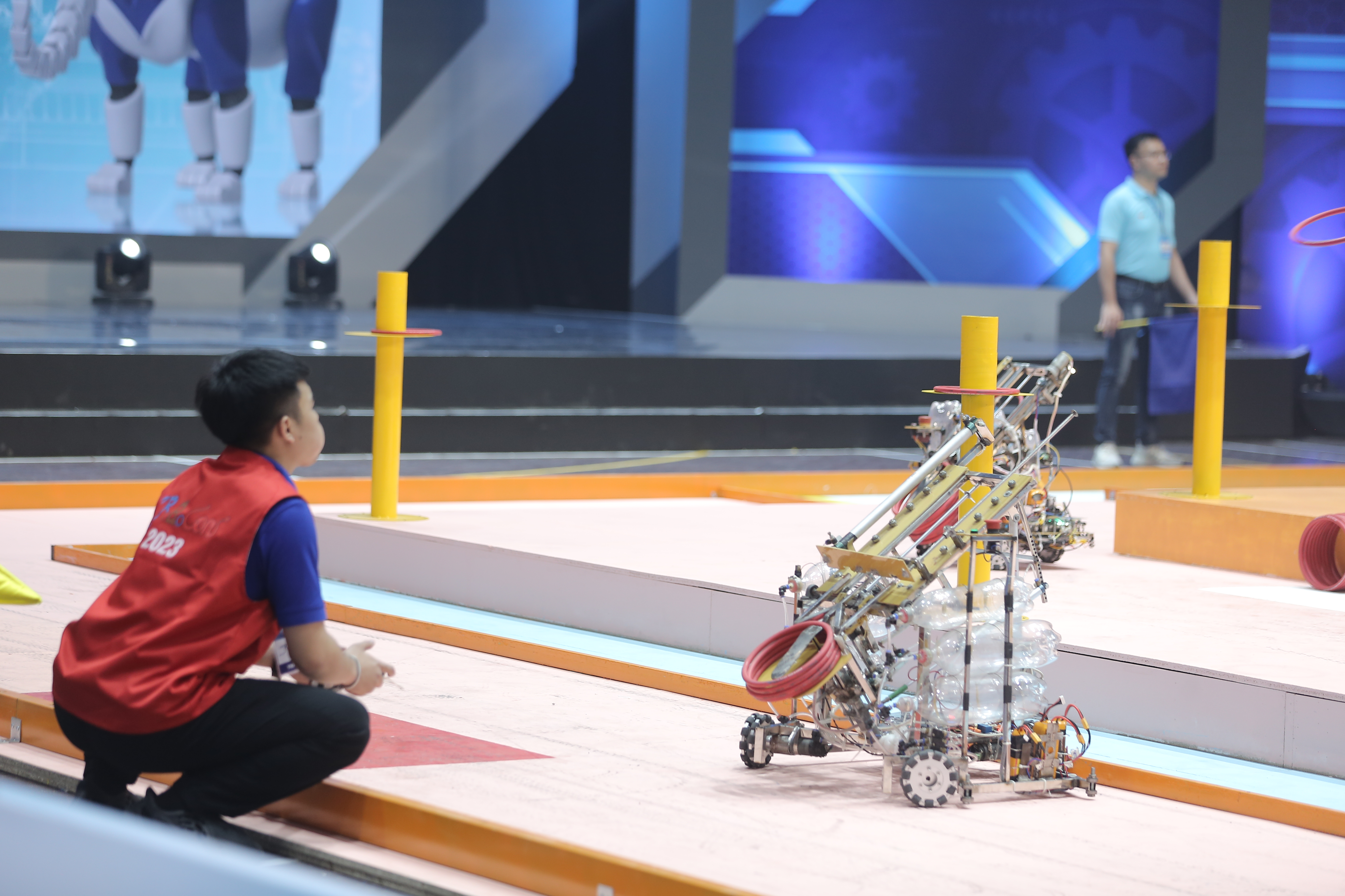 Robocon Việt Nam 2023: May mắn là yếu tố không thể thiếu để đi đến chiến thắng