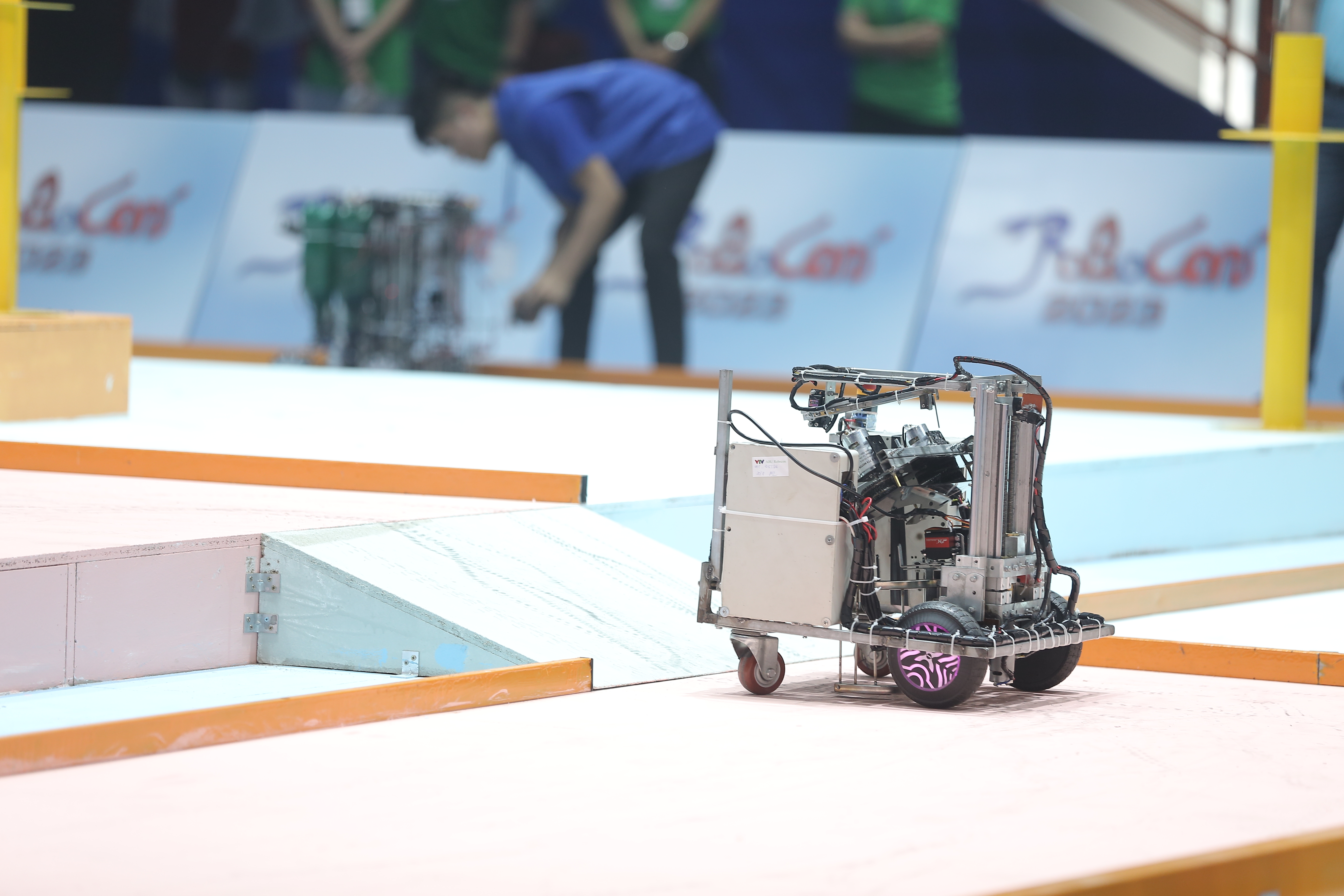 Robocon Việt Nam 2023: May mắn là yếu tố không thể thiếu để đi đến chiến thắng