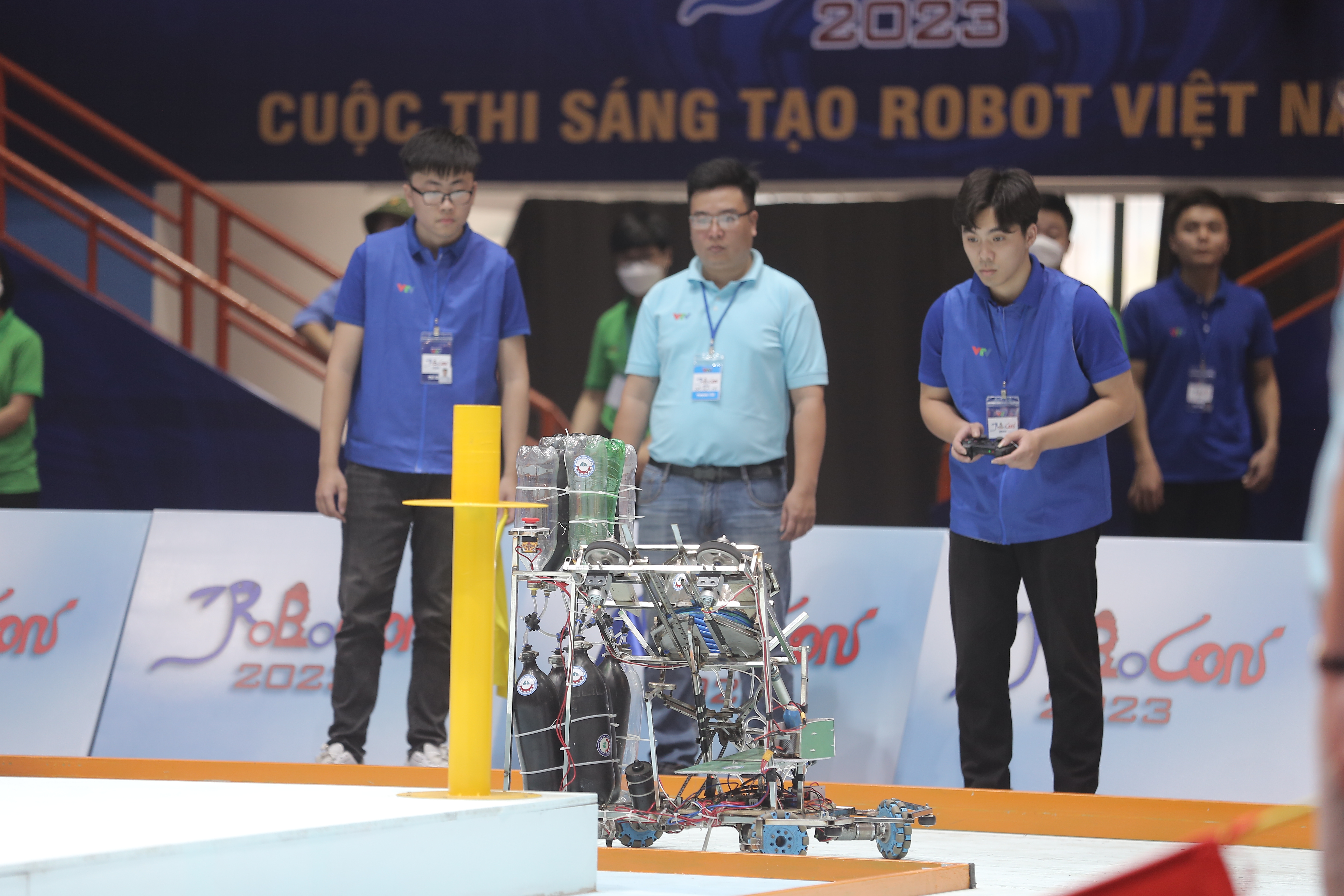 Robocon Việt Nam 2023: May mắn là yếu tố không thể thiếu để đi đến chiến thắng