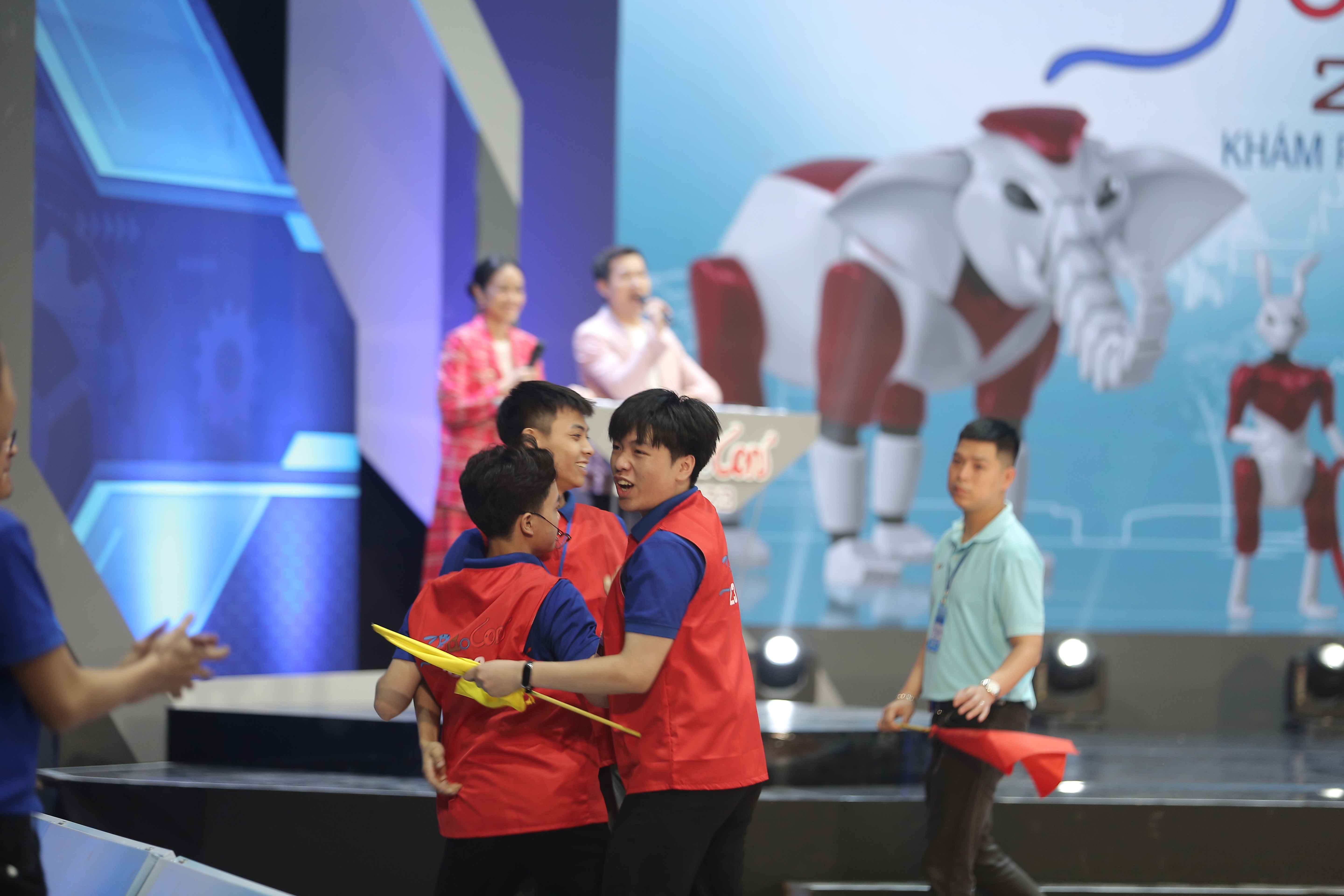 Robocon Việt Nam 2023: May mắn là yếu tố không thể thiếu để đi đến chiến thắng