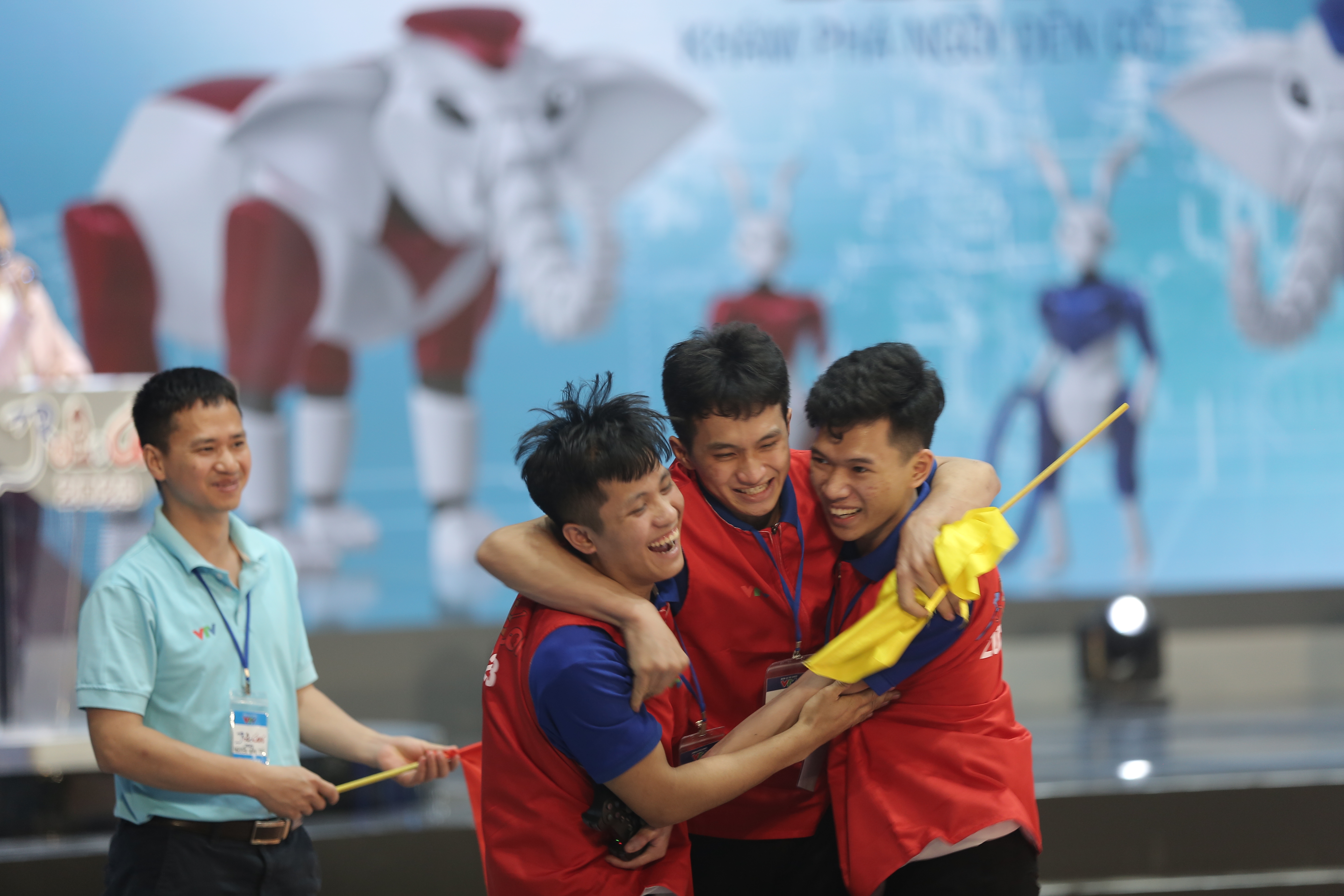 Robocon Việt Nam 2023: May mắn là yếu tố không thể thiếu để đi đến chiến thắng