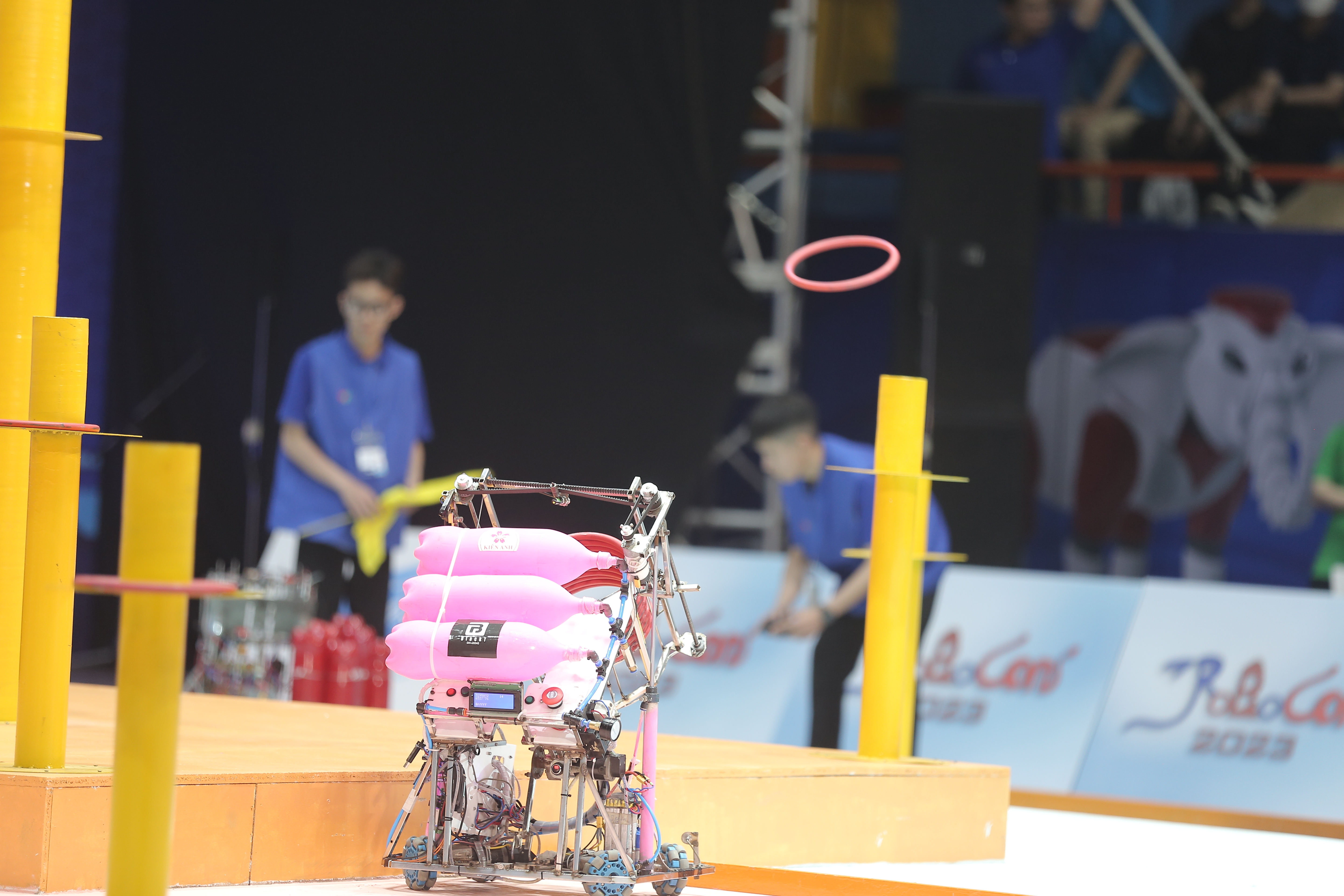 Robocon Việt Nam 2023: May mắn là yếu tố không thể thiếu để đi đến chiến thắng