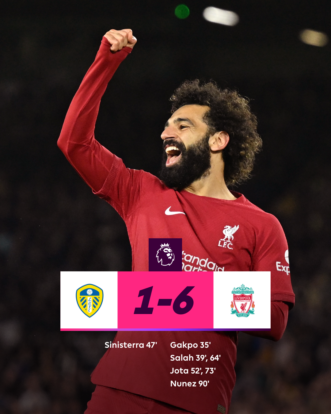 Liverpool thắng đậm Leeds United bằng tỉ số 1 set tennis Liverpool thắng đậm Leeds United bằng tỉ số 1 set tennis