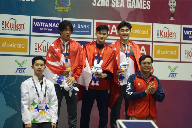 [Trực tiếp] SEA Games 32 ngày thi đấu 7/5: Bộ tứ kình ngư Việt Nam bảo vệ thành công HCV nội dung tiếp sức 4 x 200m tự do nam - Ảnh 5.